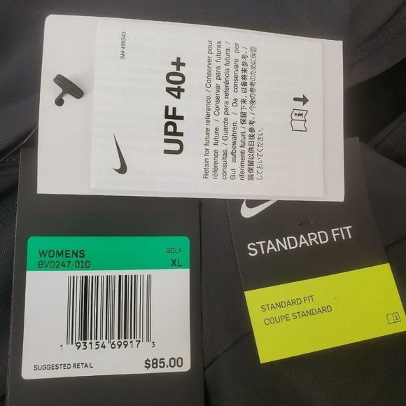 Nike Flex UV Ace 15" Golf Skort Black Size XL - Picture 10 of 11